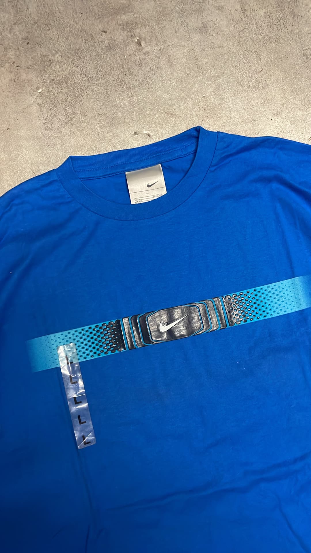 Nike Hex T-Shirt Blue — 3