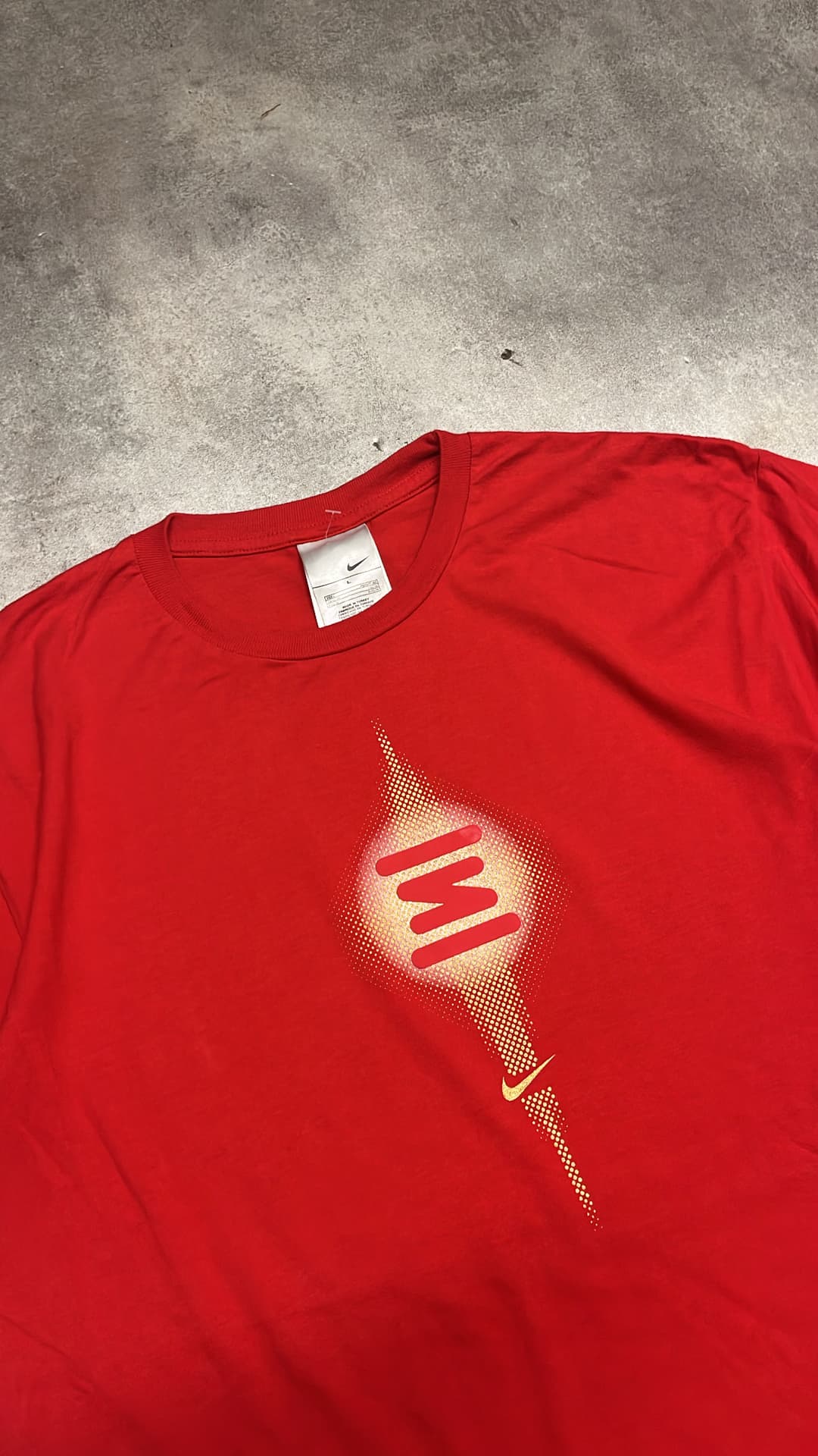 Nike Shox T-Shirt Red — 3