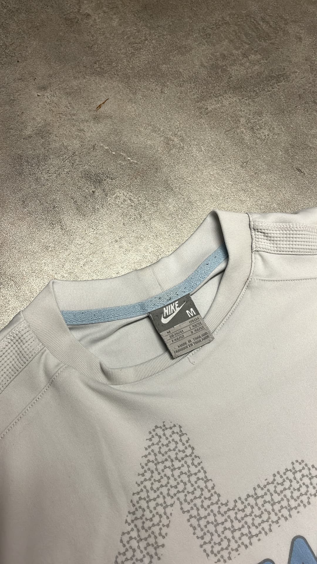 Nike Airmax 360 T-Shirt White/Light-Blue — 5