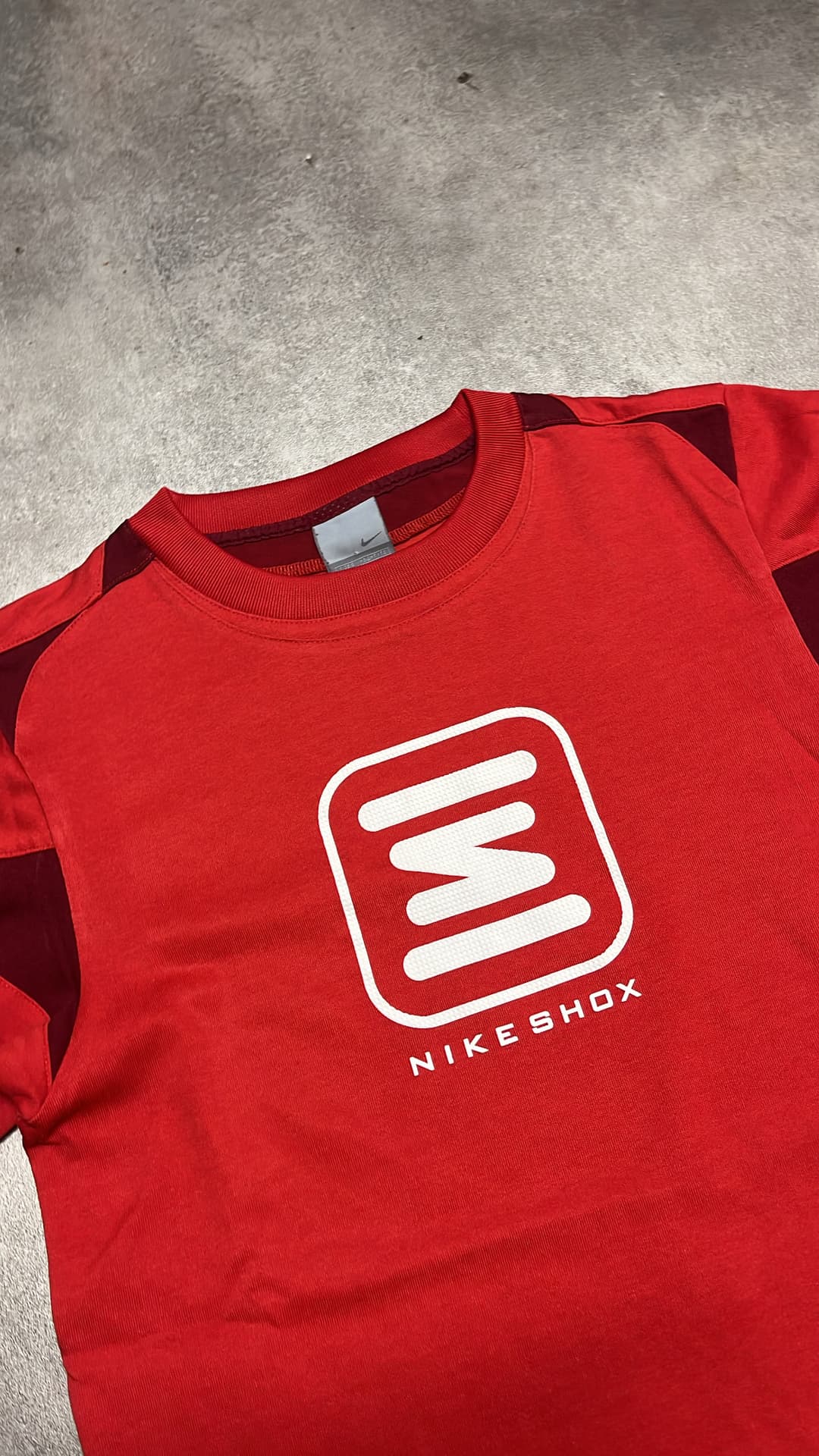 Nike Shox T-Shirt Red/White — 3